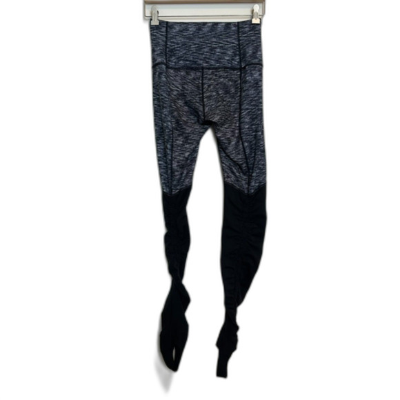 Lululemon Womens Wunder Under High Rise Ruched Stirrup Leggings Size 6 - Picture 9 of 16